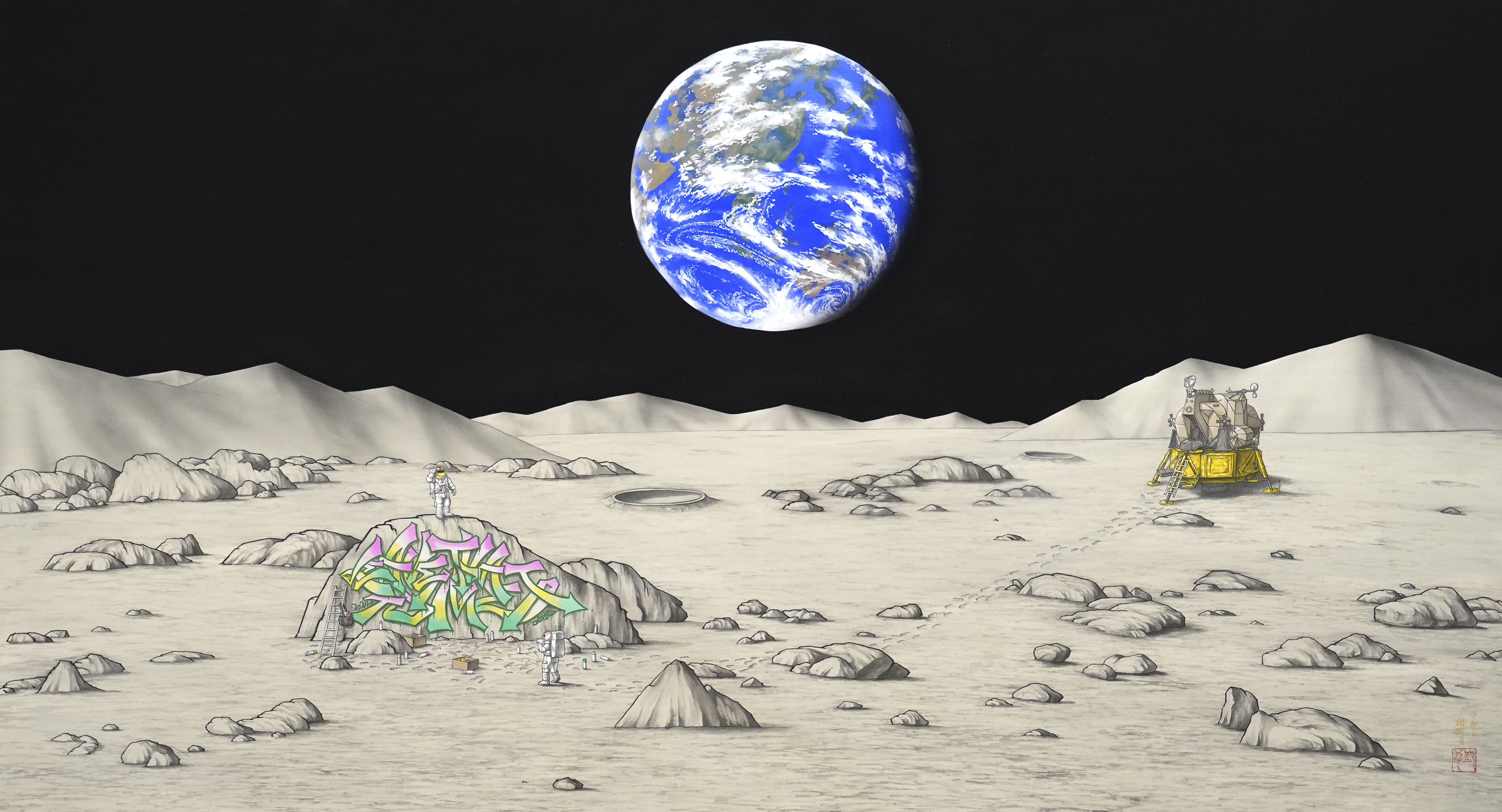 On the Moom-Leave it to me