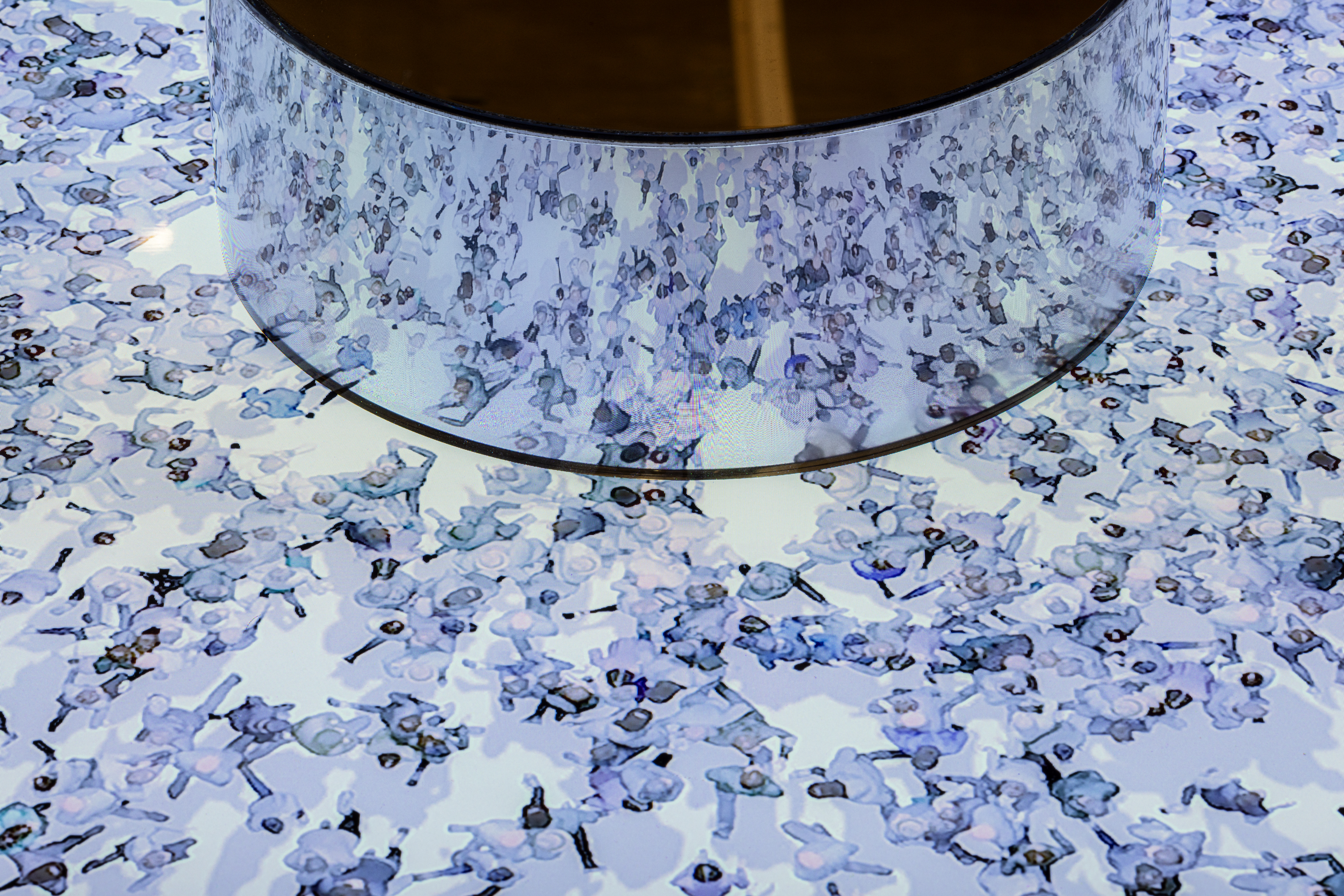 包括と分断の彫刻-inclusion and exclusion sculpture (details)